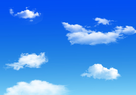 蓝天白云