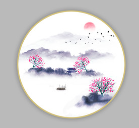 山水装饰画