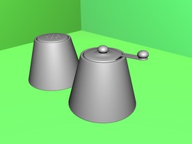 餐具模型 厨具  餐台 餐柜