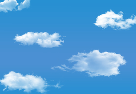 蓝天白云