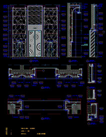 大堂电梯厅大样图