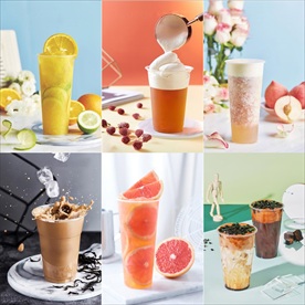 高清水果茶奶茶