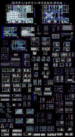 休闲水疗中心图纸