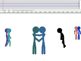 失恋的孤独火柴人5秒动画