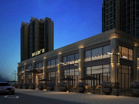 建筑外观  商业中心