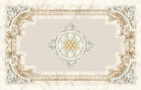 欧式花纹浮雕天顶背景