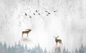 高档 北欧新装饰画 TIF分层