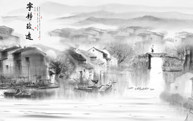 宁静奢华新装饰画 TIF分层