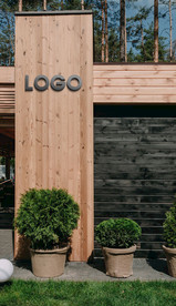 高档大气餐饮店铺门头设计图