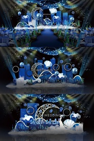 海洋系列婚礼效果图