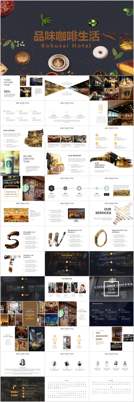 西餐厅咖啡产品介绍下午茶咖啡厅