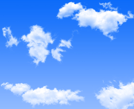 蓝天白云