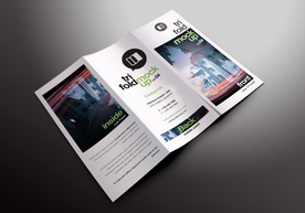 三折页四折页设计样机