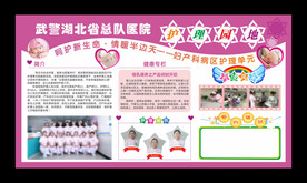 医院护理园地展板