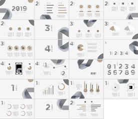 IOS风简约风格PPT幻灯片