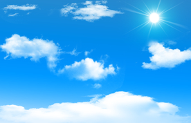 蓝天白云