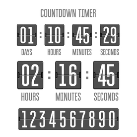 ui可更改翻页时钟