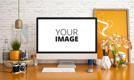 电脑屏幕展示样机