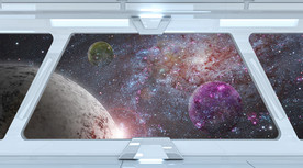 宇宙太空星球背景墙