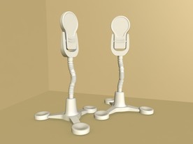 聚光灯 C4D模型 射灯 吊灯