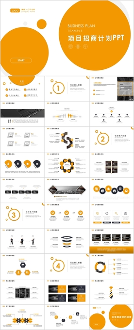 项目招商计划PPT