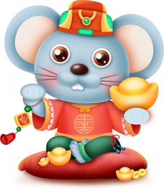 鼠年  老鼠  福鼠