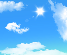 蓝天白云