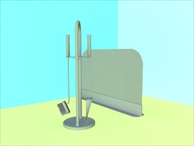 壁炉模型 壁炉设施 C4D模型