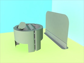 壁炉模型 壁炉设施 C4D模型