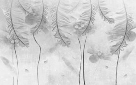 极品灰色背景墙画 TIF分层