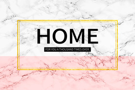 北欧ins风英文几何大理石地毯