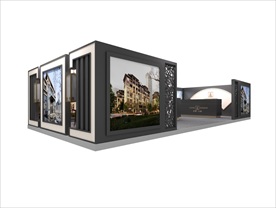 保利云禧地产展陈3D设计