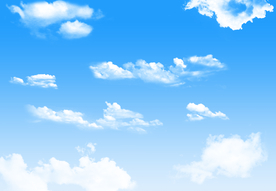 蓝天白云