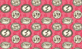 简约欧式抽象动物电视背景墙