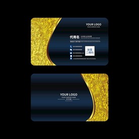 金色名片