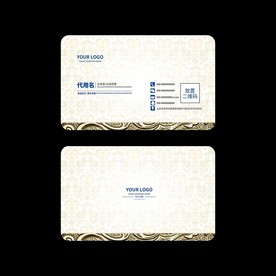 欧式名片