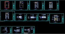 120平方米左右饭店设计