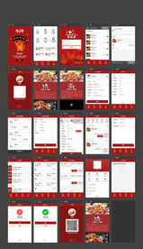 菜板猫冷吃分销 全套页面