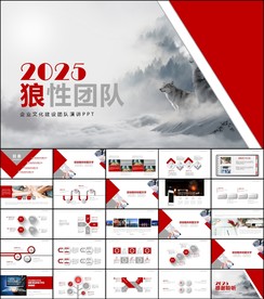 狼性文化狼道企业精神ppt