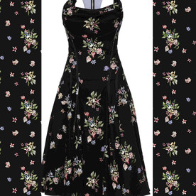 大牌女装 小碎花