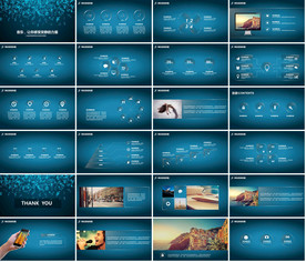 通用毕业答辩PPT模板