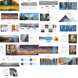2020年杂志风旅游画册PPT