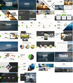 2020年杂志风旅游画册PPT