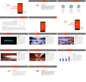 2019高端大气简约杂志风PP