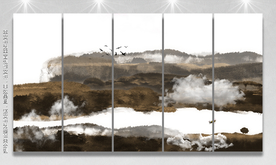 创意山水装饰画