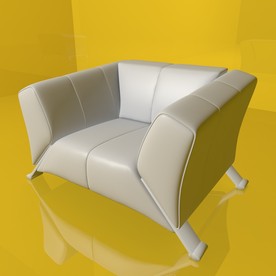 沙发模型 休闲沙发 休闲座椅