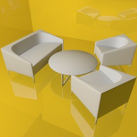 沙发模型 休闲沙发 休闲座椅