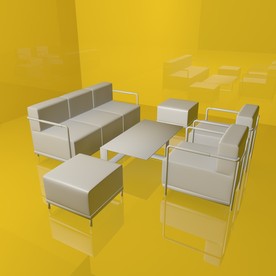 沙发模型 休闲沙发 休闲座椅