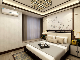 新中式房间装修效果图