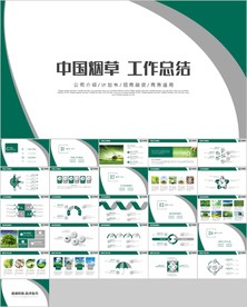 中国烟草公司工作总结报告PPT
